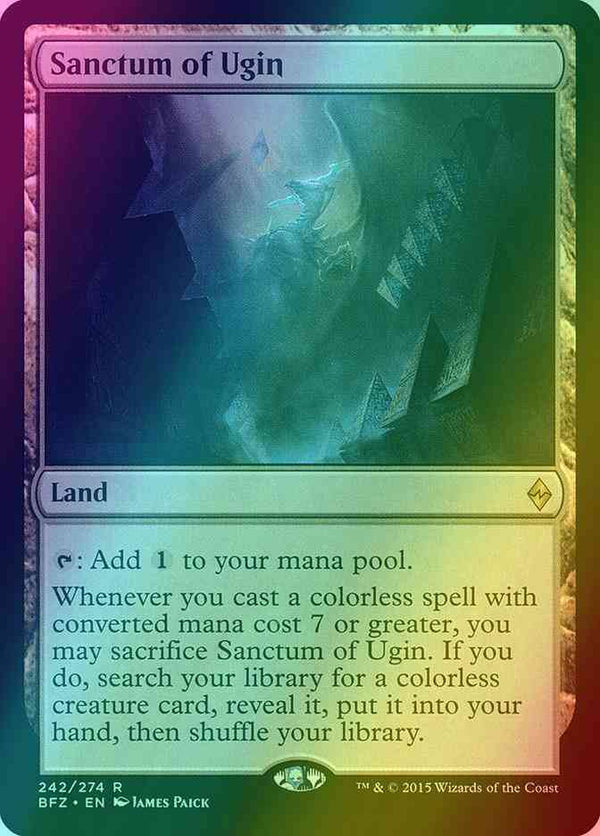 Sanctum of Ugin [242] [Battle for Zendikar] [Foil]
