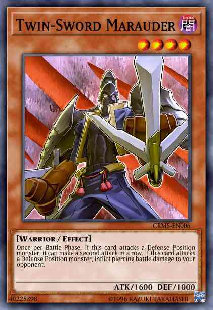 Twin-Sword Marauder - BP01-EN207 - Common - 1st Edition