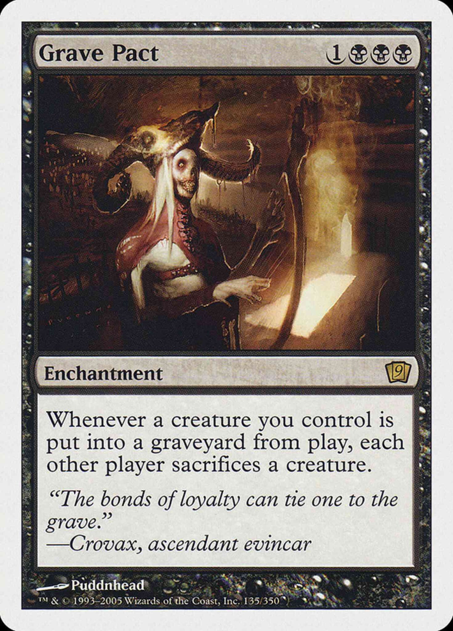 Grave Pact [135] [Ninth Edition] [Non-Foil]