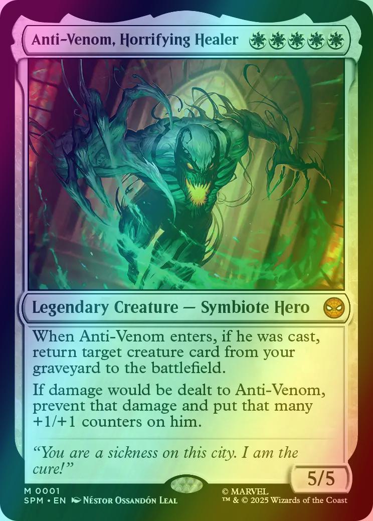 Anti-Venom, Horrifying Healer [1] [Marvel's Spider-Man] [Foil]