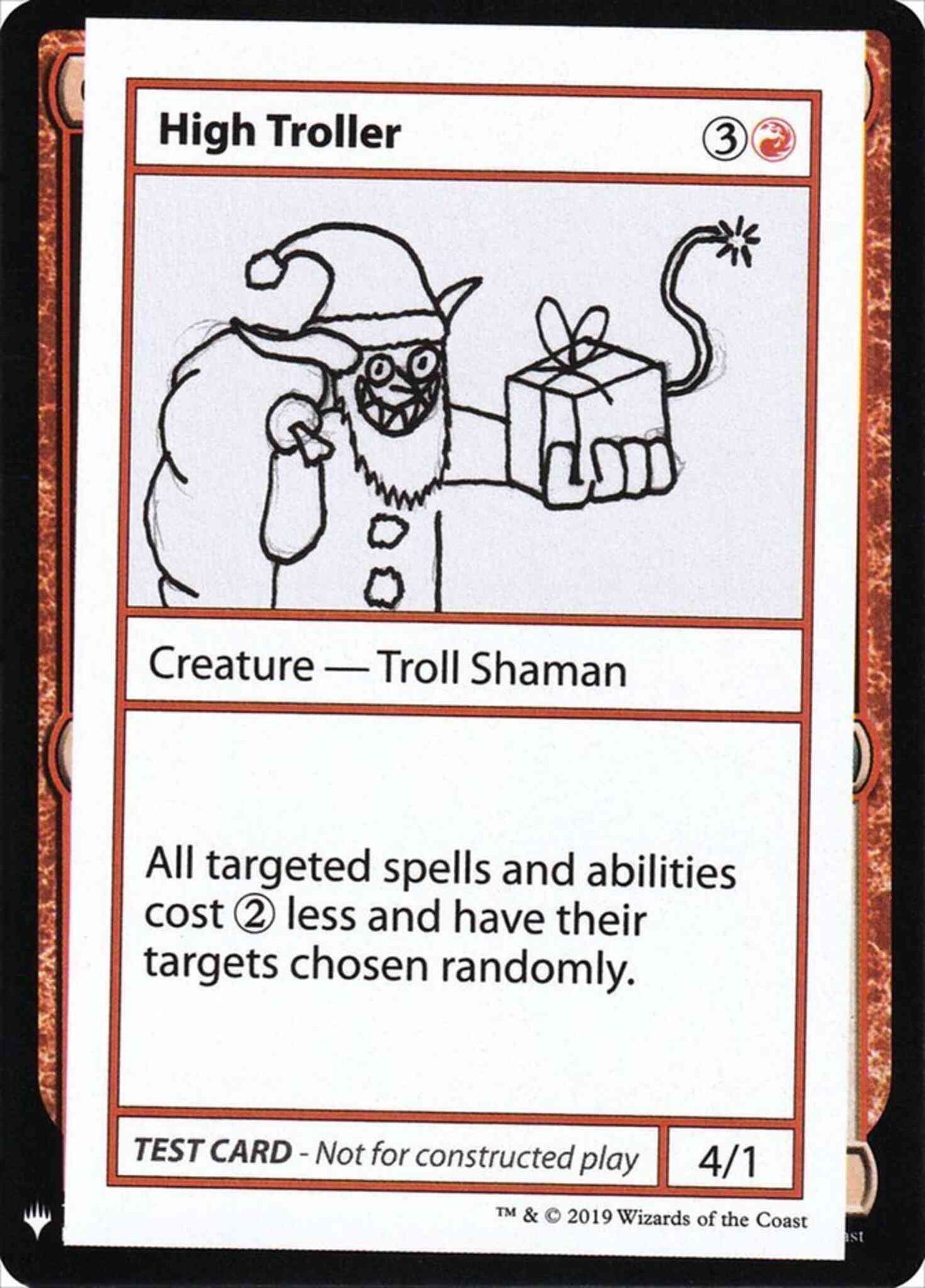 High Troller - Symbol [54] [Mystery Booster Playtest Cards 2019] [Non-Foil]