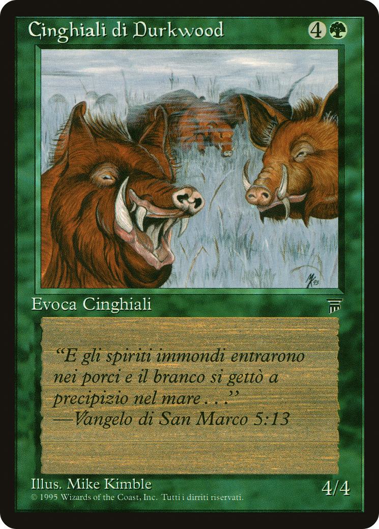 Durkwood Boars - Italian [182] [Legends: Italian] [Non-Foil]