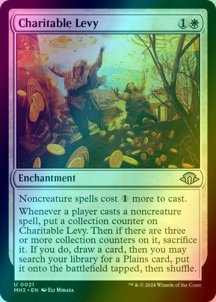 Charitable Levy [21] [Modern Horizons 3] [Foil]