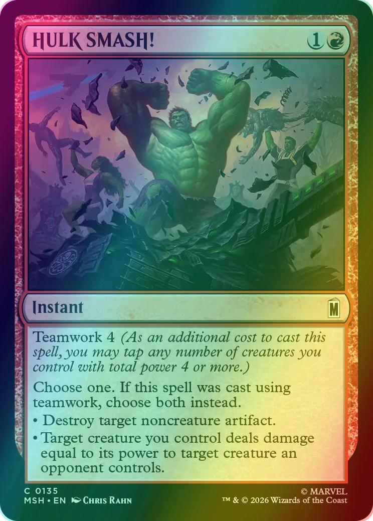 HULK SMASH! [135] [Marvel Super Heroes] [Foil]