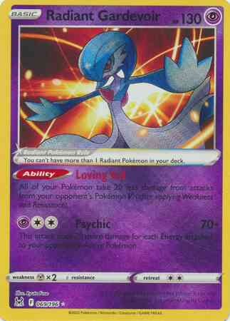 Radiant Gardevoir - 069/196 - Radiant Rare [swsh11-069] [Holo]