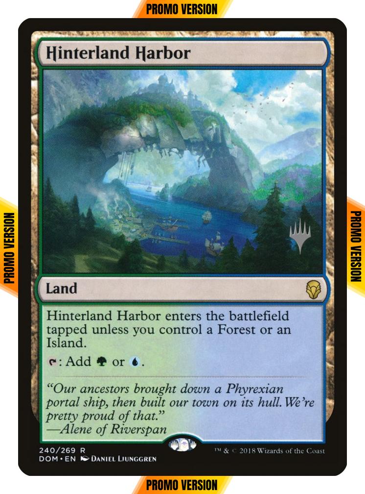 Hinterland Harbor [240p] [Promo Pack] [Dominaria Promos] [Non-Foil]
