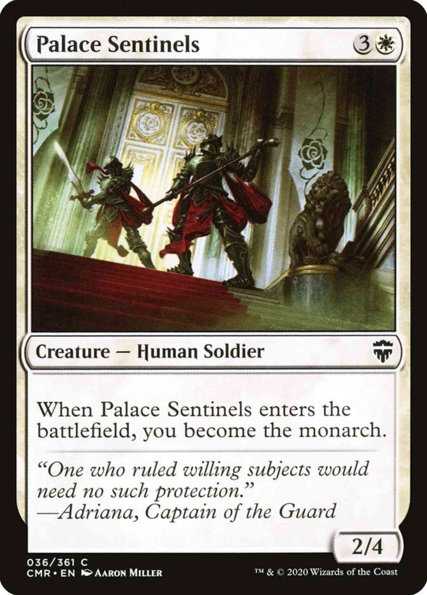 Palace Sentinels [36] [Commander Legends] [Non-Foil]