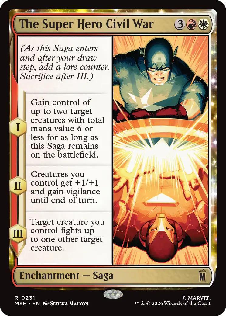 The Super Hero Civil War [231] [Marvel Super Heroes] [Non-Foil]
