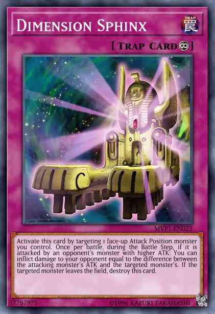 Dimension Sphinx - MVP1-EN023 - Ultra Rare - Unlimited