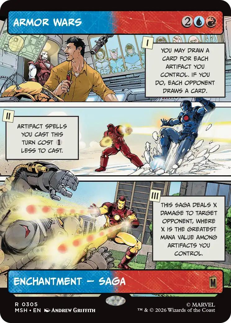 Armor Wars [305] [Panel Showcase] [Marvel Super Heroes] [Non-Foil]