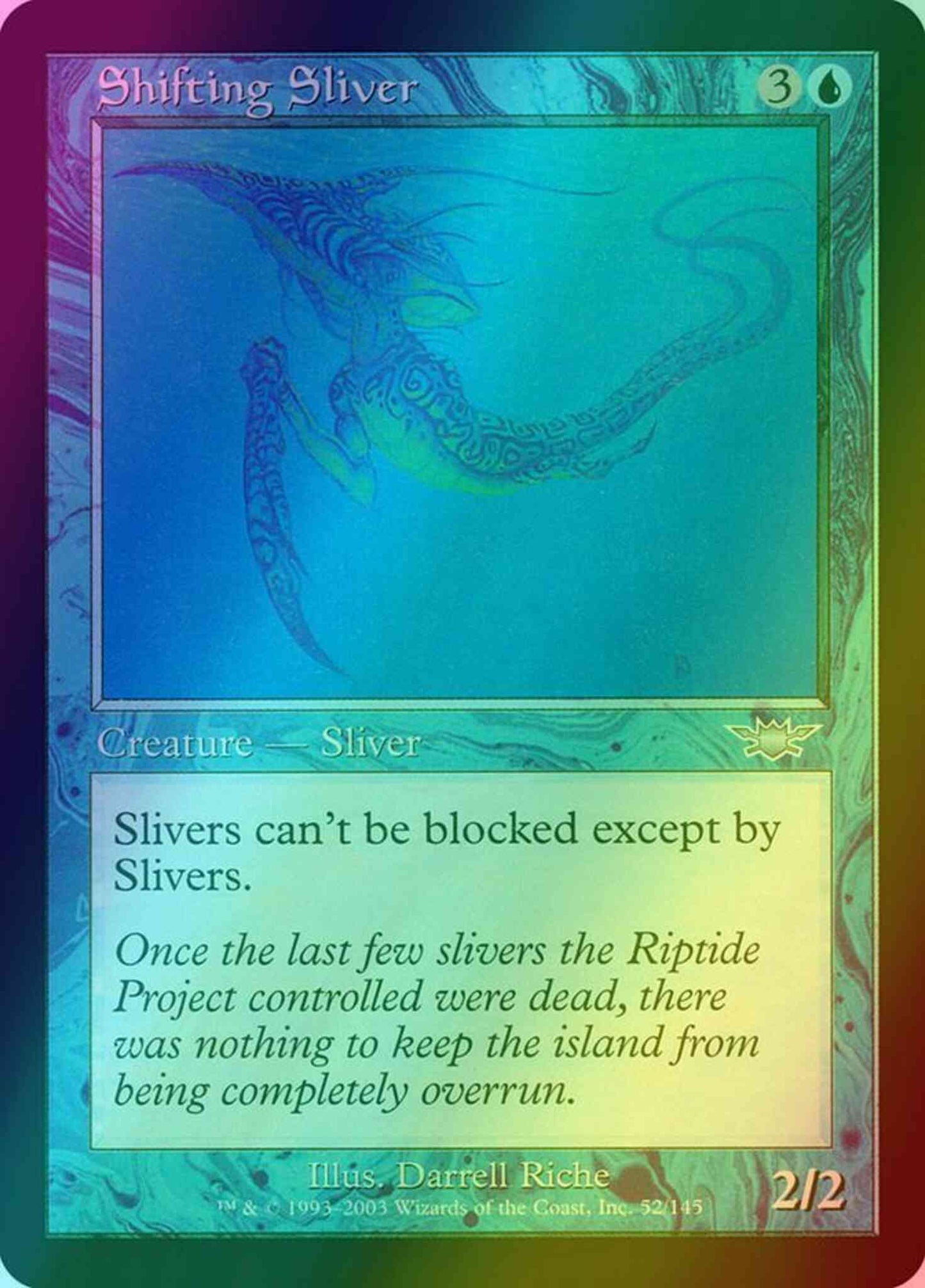 Shifting Sliver [52] [Legions] [Foil]
