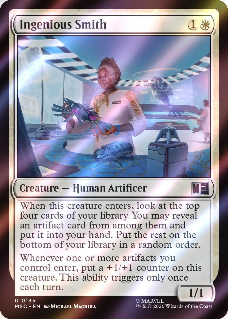 Ingenious Smith [135] [Marvel Super Heroes: Commander] [Surge Foil]