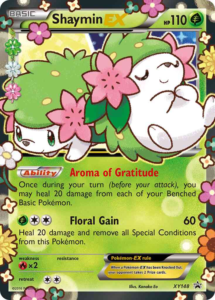 Shaymin-EX - XY148 - Promo [xyp-XY148] [Holo]
