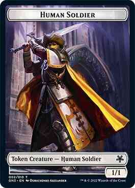 Human Soldier Token (02) // Zombie Token (07) [Game Night: Free-for-All: Tokens] [Non-Foil]