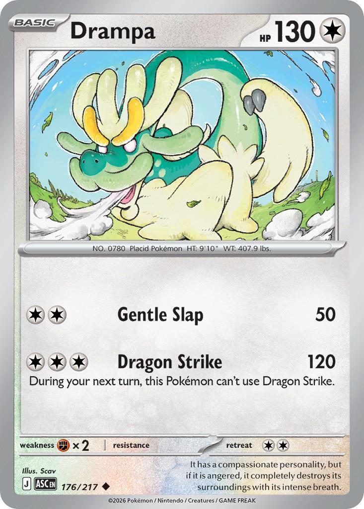 Drampa - 176/217 - Uncommon [me025-176] [Non-Holo]