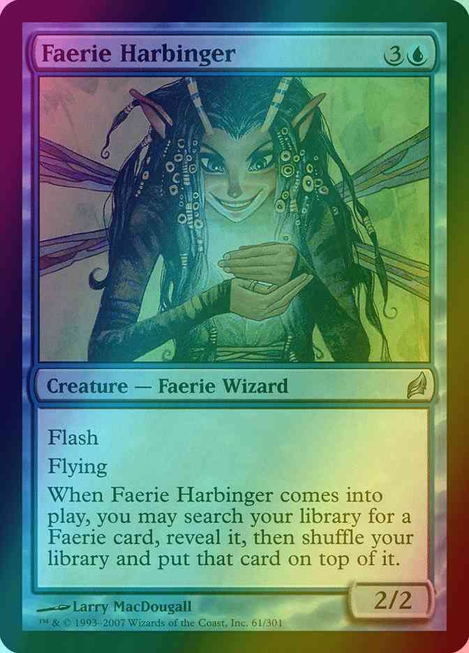 Faerie Harbinger [61] [Lorwyn] [Foil]