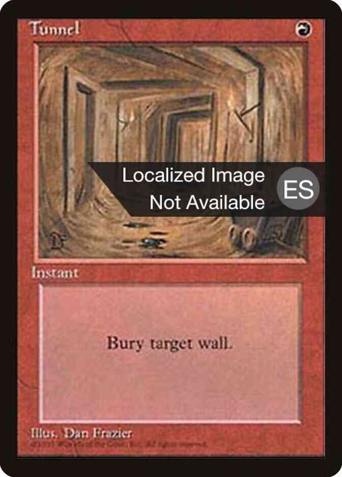 Tunnel - Chinese [227] [Fourth Edition Black Border: Chinese] [Non-Foil]