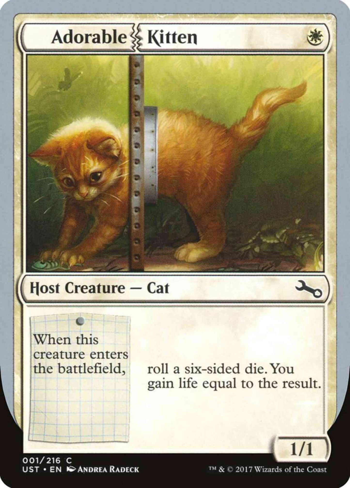 Adorable Kitten [1] [Unstable] [Non-Foil]