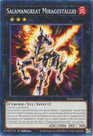 Salamangreat Miragestallio - LD10-EN010 - Common - 1st Edition