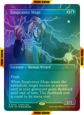 Snapcaster Mage [2] [Borderless] [Regional Championship Qualifiers 2023] [Foil]