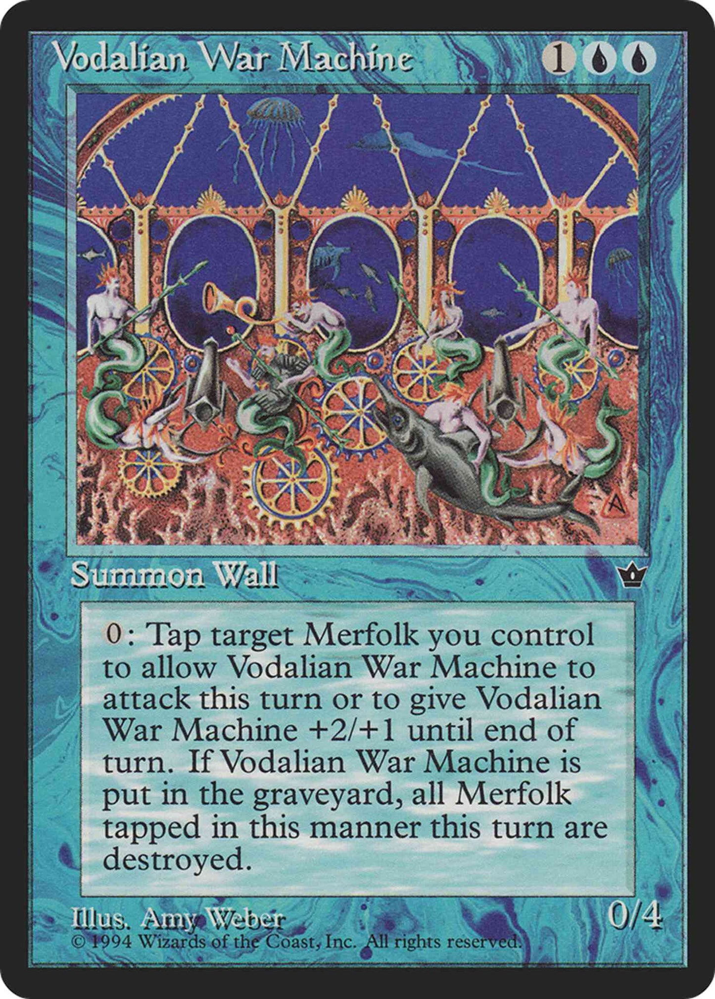 Vodalian War Machine [32] [Fallen Empires] [Non-Foil]