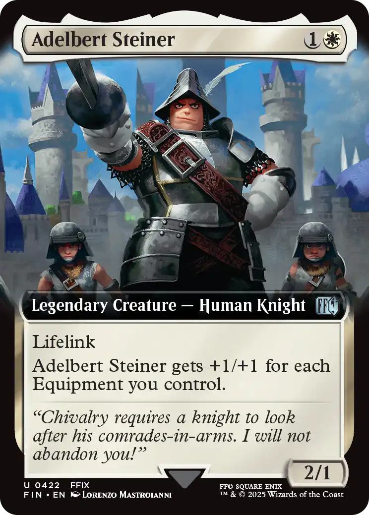 Adelbert Steiner [422] [Extended Art] [FINAL FANTASY] [Non-Foil]