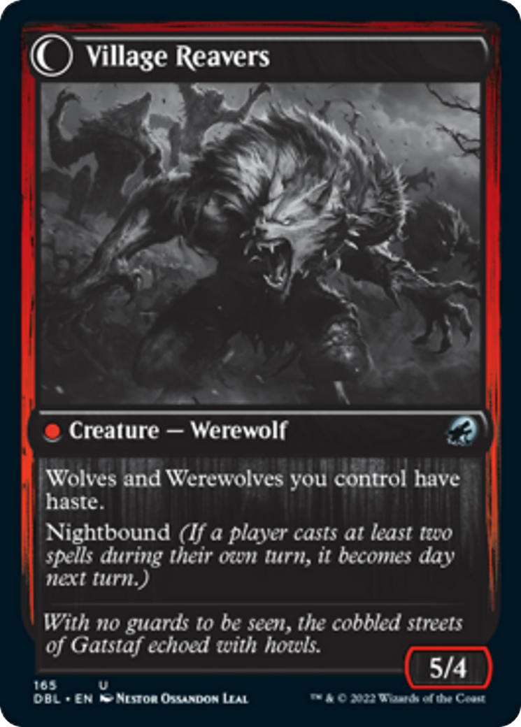 Village Watch // Village Reavers [165] [Innistrad: Double Feature] [Non-Foil]