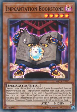 Impcantation Bookstone - MP19-EN172 - Super Rare - Unlimited