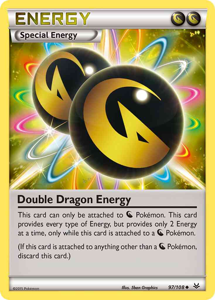 Double Dragon Energy - 97/108 - Uncommon [xy6-97] [Reverse Holo]