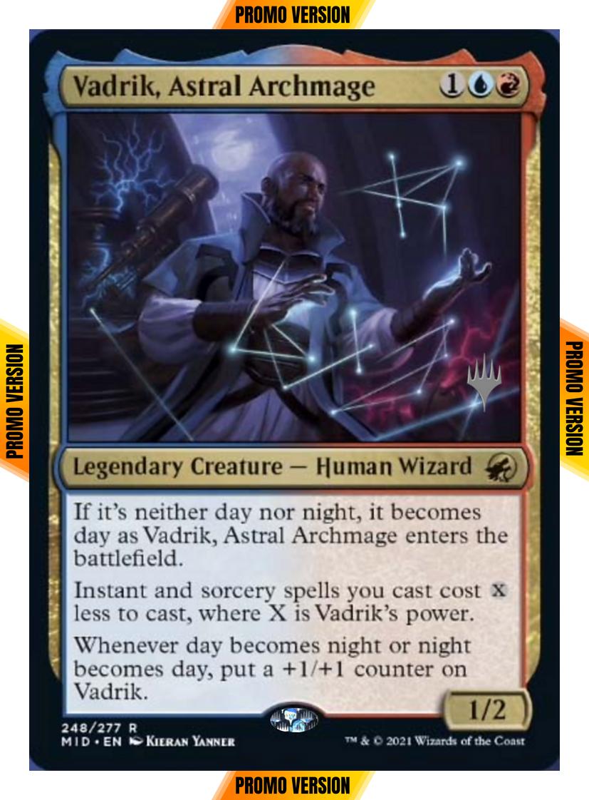 Vadrik, Astral Archmage [Promo Pack] [248p] [Innistrad: Midnight Hunt Promos] [Non-Foil]