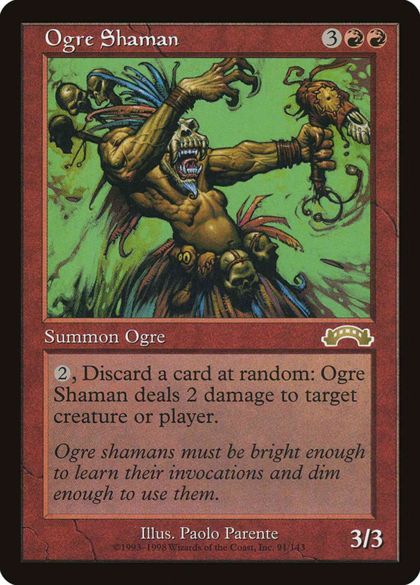 Ogre Shaman [91] [Exodus] [Non-Foil]