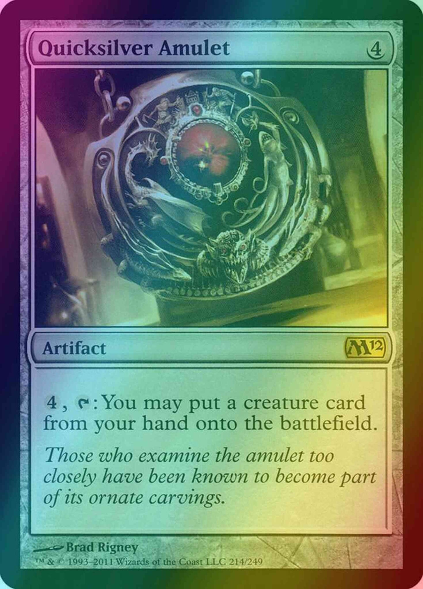 Quicksilver Amulet [214] [Magic 2012] [Foil]