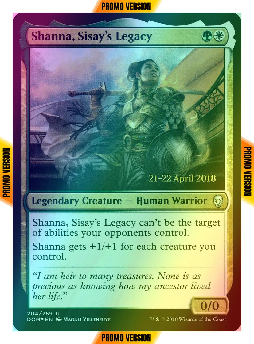 Shanna, Sisay's Legacy [204s] [Dominaria Promos] [Foil]