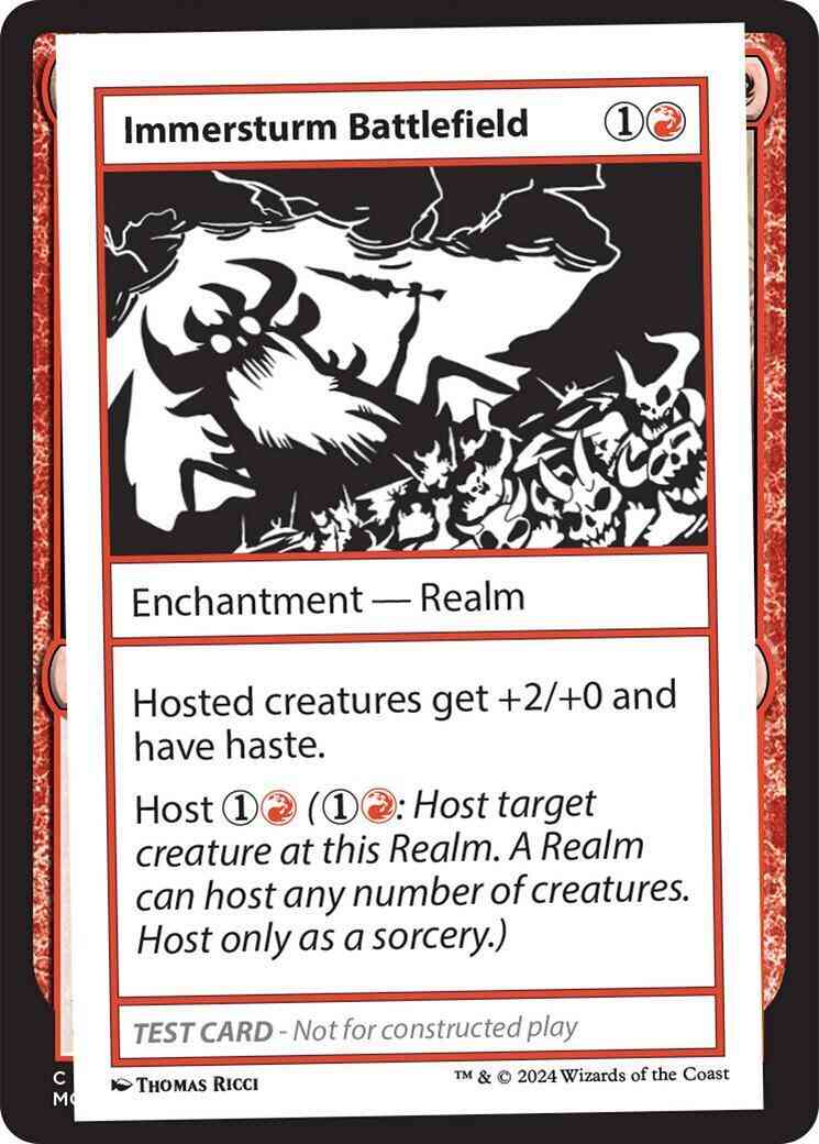 Immersturm Battlefield [327] [Playtest Card] [Mystery Booster 2] [Non-Foil]