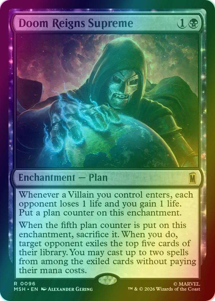 Doom Reigns Supreme [96] [Marvel Super Heroes] [Foil]