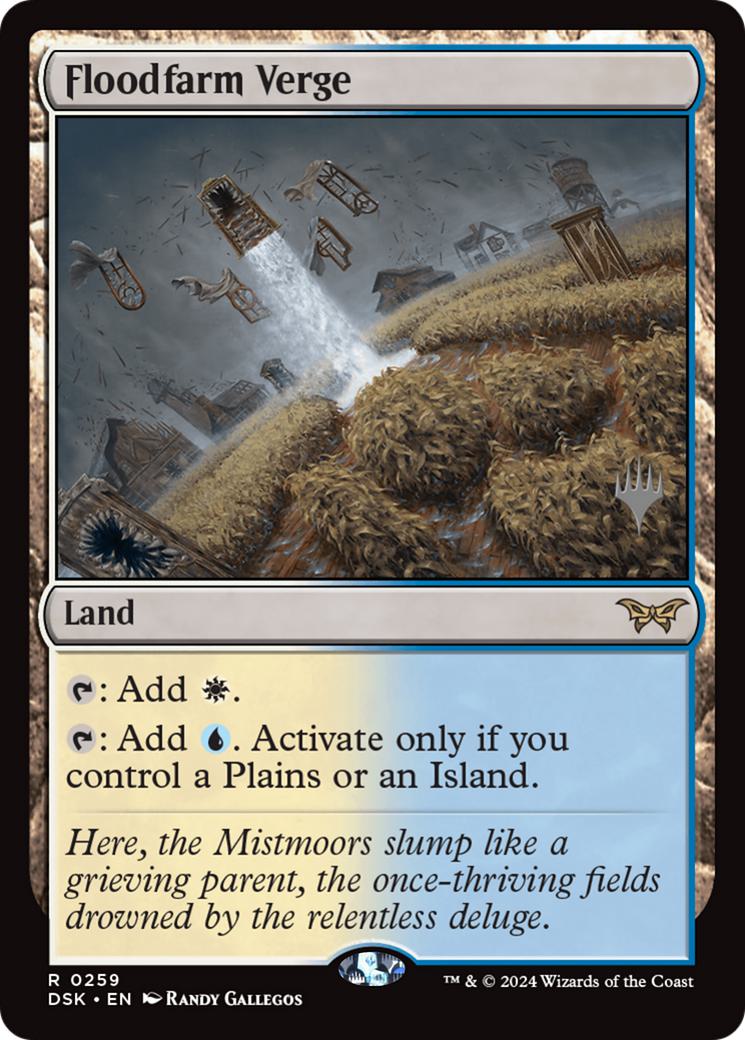 Floodfarm Verge [259p] [Promo Pack] [Duskmourn: House of Horror: Promos] [Non-Foil]