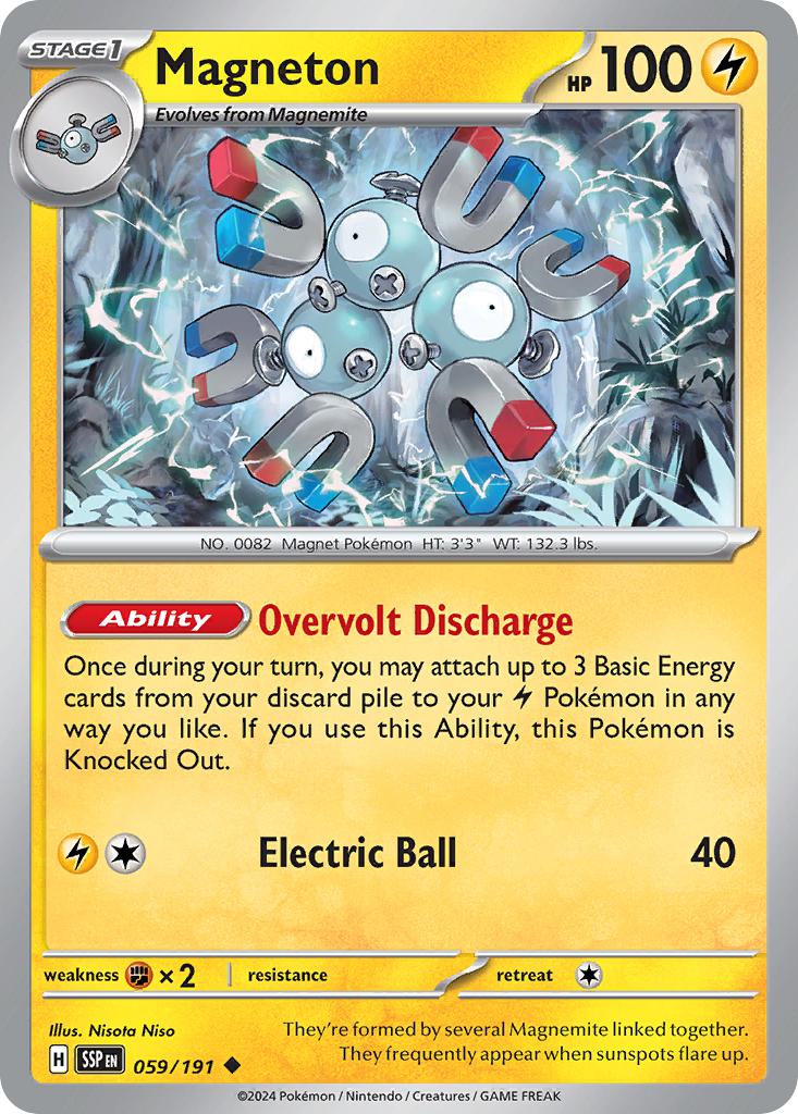 Magneton - 059/191 - Uncommon [sv08-059] [Non-Holo]