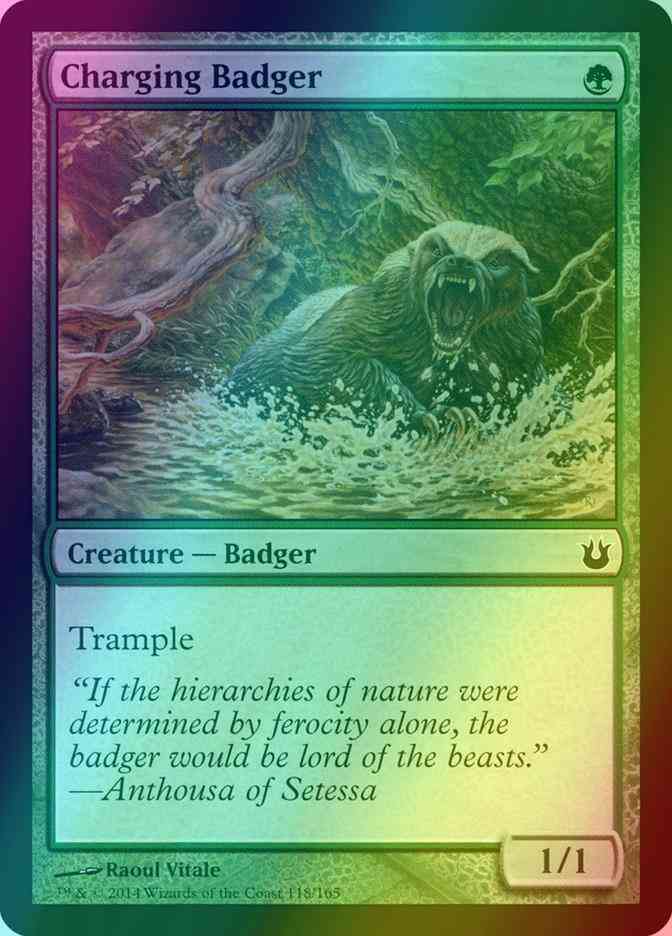Charging Badger [118] [Born of the Gods] [Foil]