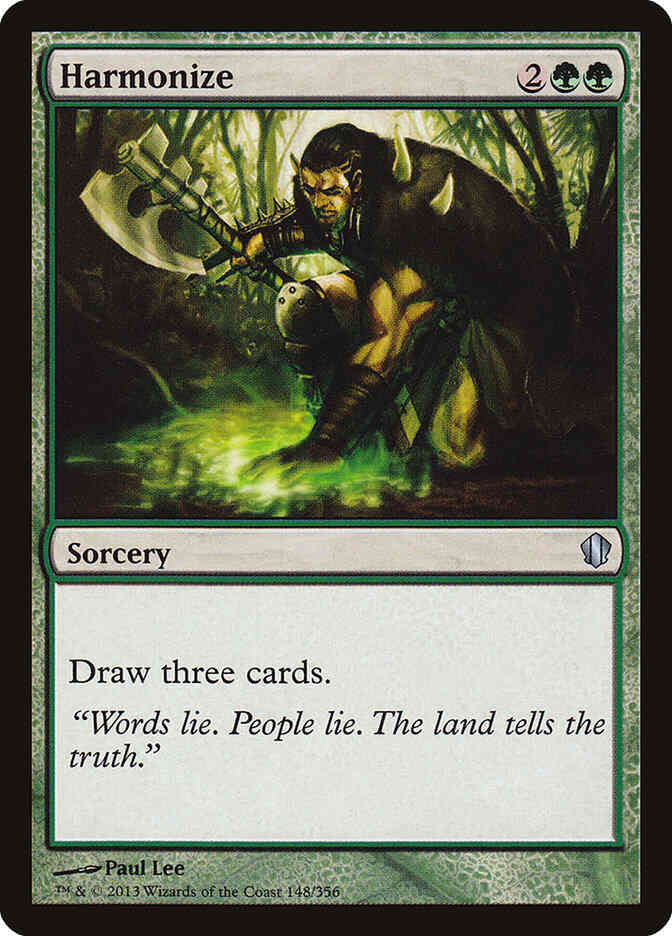 Harmonize [148] [Commander 2013] [Non-Foil]