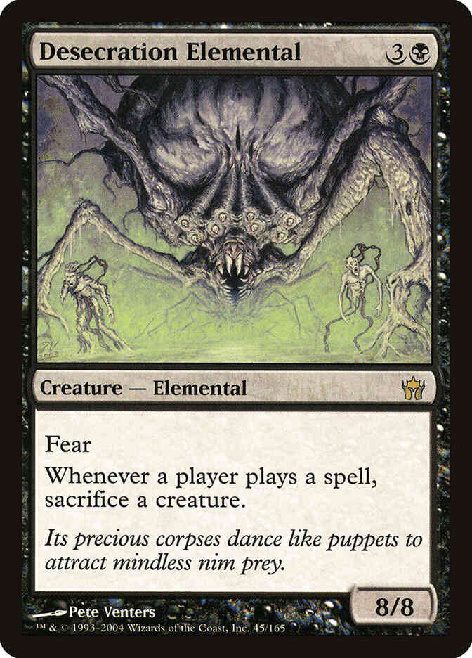 Desecration Elemental [45] [Fifth Dawn] [Non-Foil]