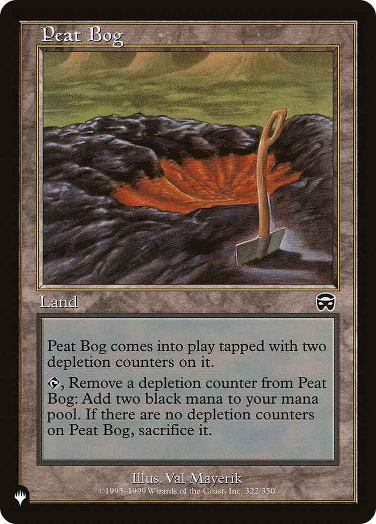 Peat Bog [MMQ-322] [The List] [Non-Foil]