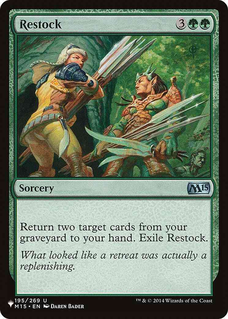 Restock [M15-195] [The List] [Non-Foil]