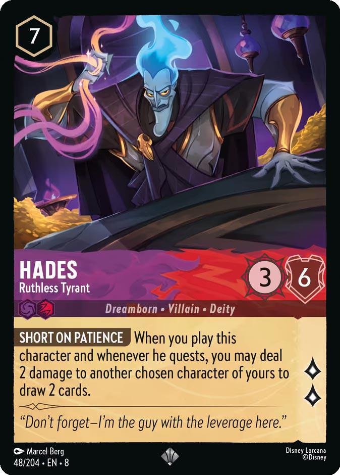 Hades - Ruthless Tyrant - 48/204 [Reign of Jafar] [Non-Foil]