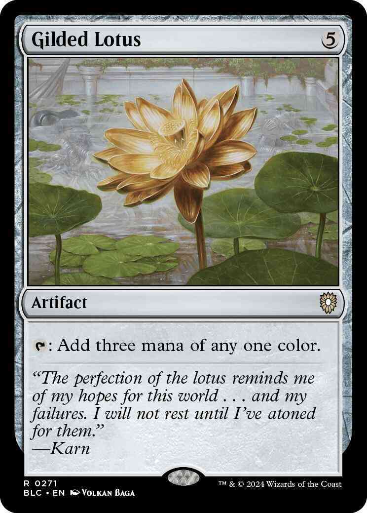 Gilded Lotus [271] [Bloomburrow: Commander] [Non-Foil]
