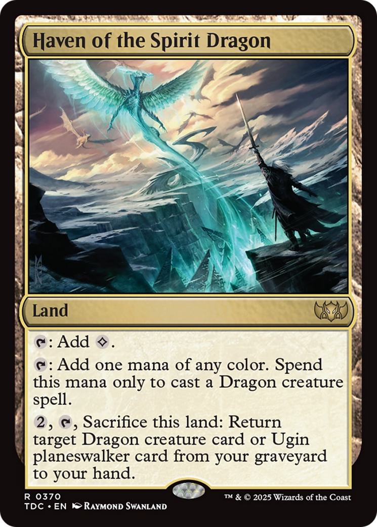 Haven of the Spirit Dragon [370] [Tarkir: Dragonstorm: Commander] [Non-Foil]