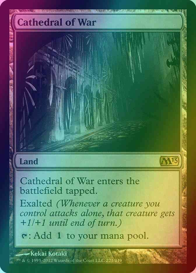 Cathedral of War [221] [Magic 2013] [Foil]