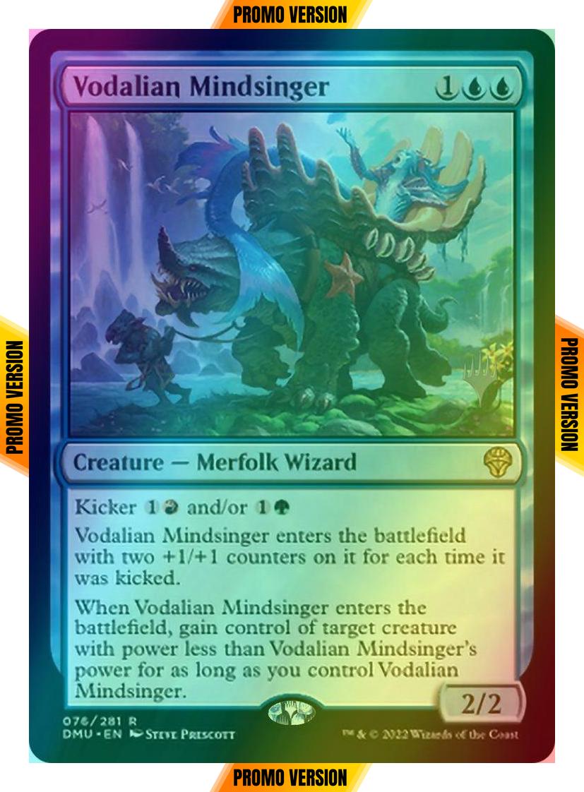 Vodalian Mindsinger [76p] [Promo Pack] [Dominaria United: Promos] [Foil]
