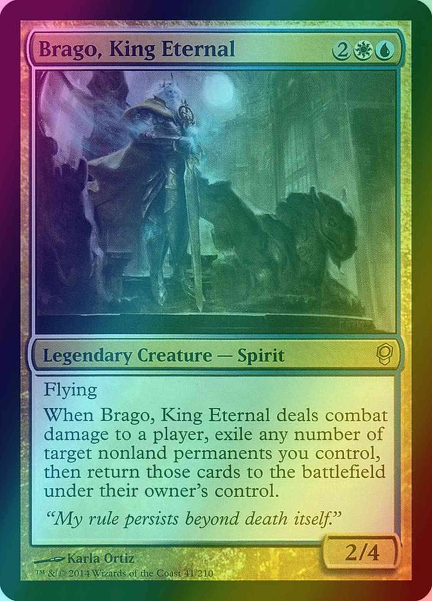 Brago, King Eternal [41] [Conspiracy] [Foil]