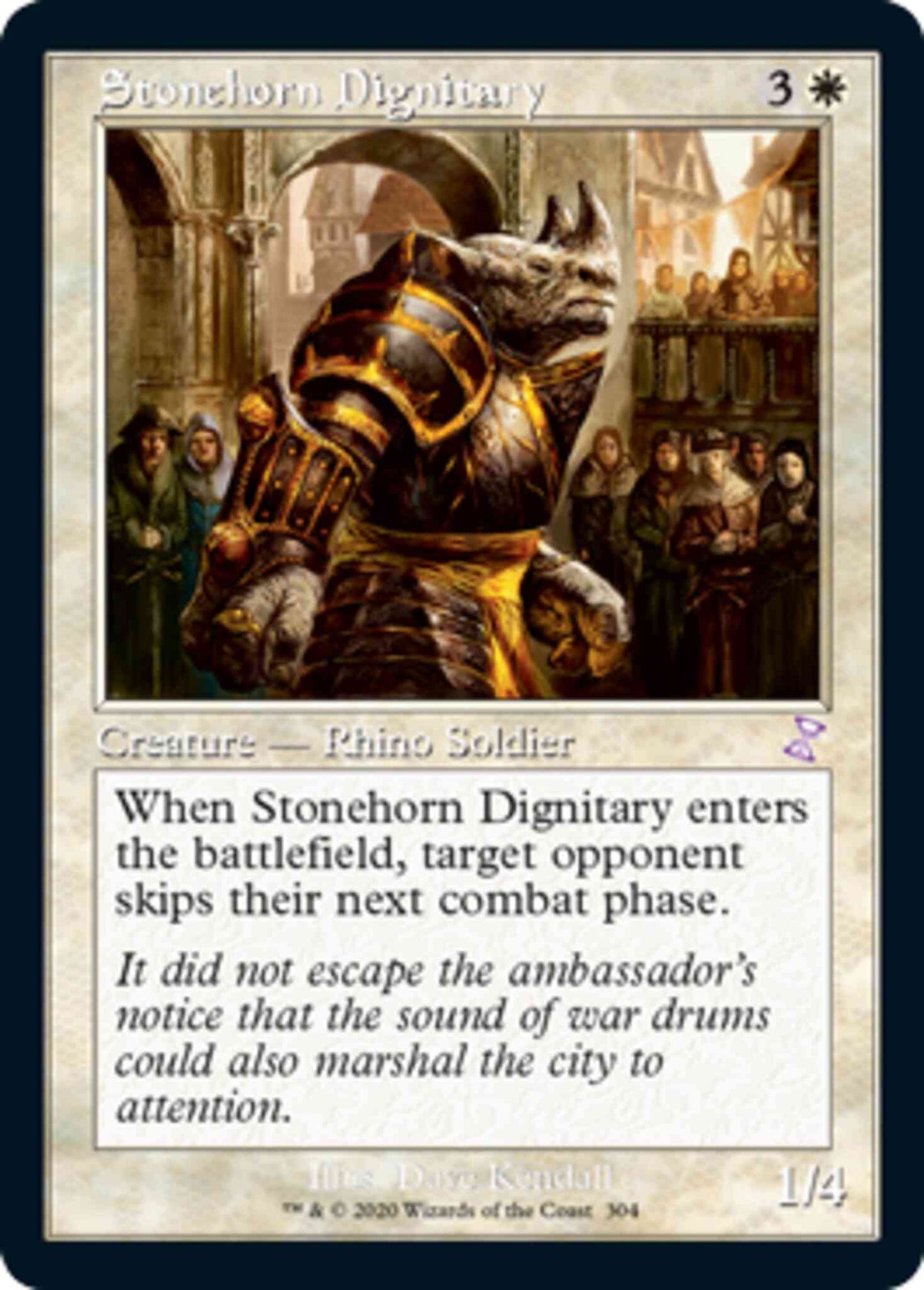 Stonehorn Dignitary [304] [Time Spiral Remastered] [Non-Foil]