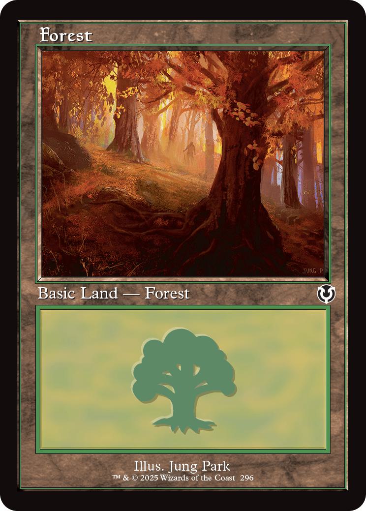 Forest [296] [Retro Frame] [Innistrad Remastered] [Non-Foil]